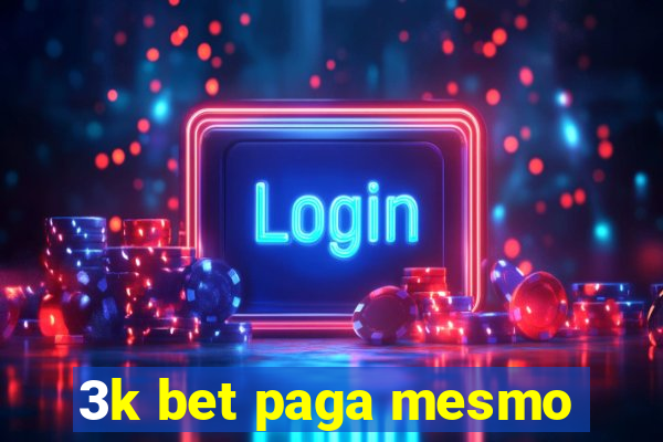 3k bet paga mesmo